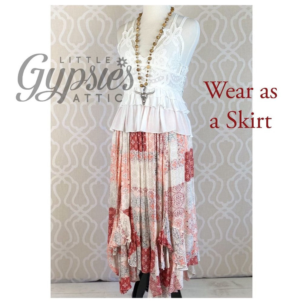 The Kris Bohemian Handkerchief Dress - Picture 14 of 16